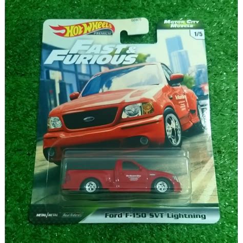 Hot Wheels Fast Furious Ford F Svt Lightning Shopee Malaysia