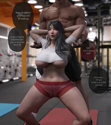 Queltza Nude Exercise