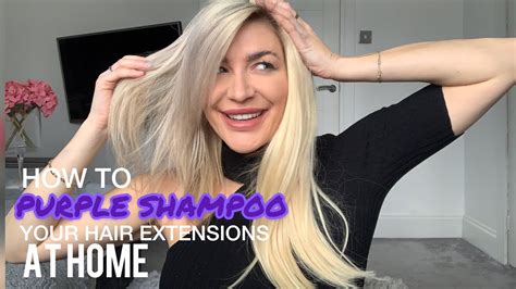 Purple Shampoo Your Hair Extensions At Home Osmo Youtube