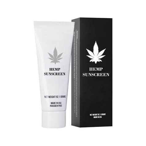 Custom Hemp Sunscreen Boxes Cbd Packaging Store