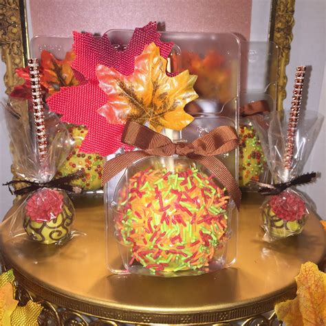 Fall Theme Chocolate Covered Apples Chocolate Covered Apples Chocolate