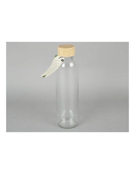 Diffusion Bouteille En Verre Avec Bouchon Bambou Ml X