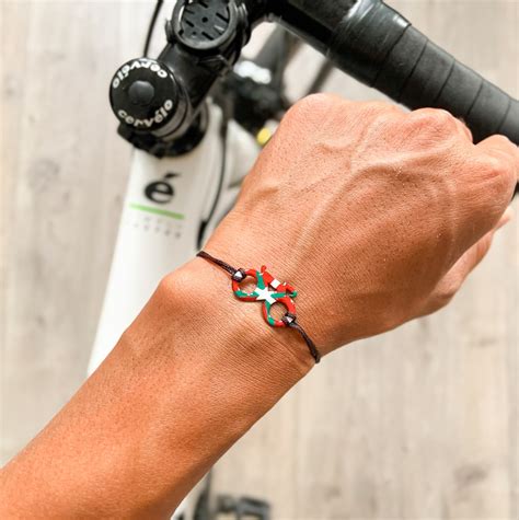 Bracelet Velo Pays Basque Acier Inox Joaocycling