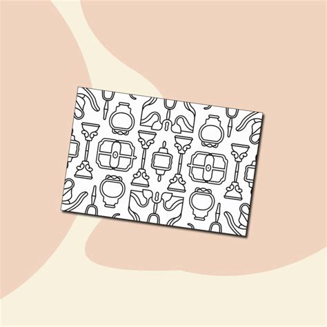 Винтажные мотивы — раскраска для релаксации – раскраска для детей ...