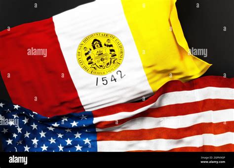 San diego flag hi-res stock photography and images - Alamy