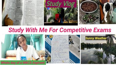 My Morning To Night Study Routine A Productive Day Of Wbcs Aspirant