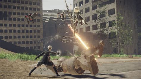 Switch版「nier Automata」となる“the End Of Yorha Edition”本日発売。機械生命体とアンドロイドとの