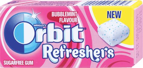 Orbit Дъвки на дражета Bubblemint, 7 бр. Пазарувай трайно изгодно онлайн