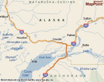 Where is Wasilla, Alaska? see area map & more