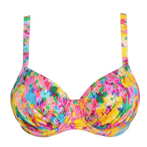 Ubud Vadderad Balconette Bikini Bh Sun Glow Fr N Primadonna Kvinnligt Under