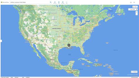 Laplace Louisiana Map and Laplace Louisiana Satellite Image