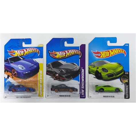 Hot Wheels Porsche GT RS Shopee Malaysia
