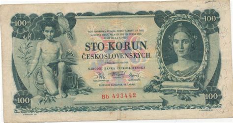 Tschechoslowakei 100 Kronen 1931 P 24 VF MA Shops