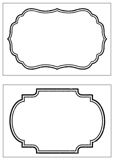 Free Printable Label Templates Business Plan Template Intended For