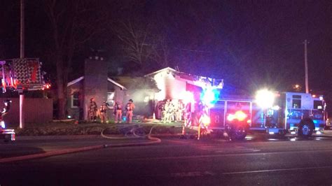 Firefighters Battle Sw Okc House Fire