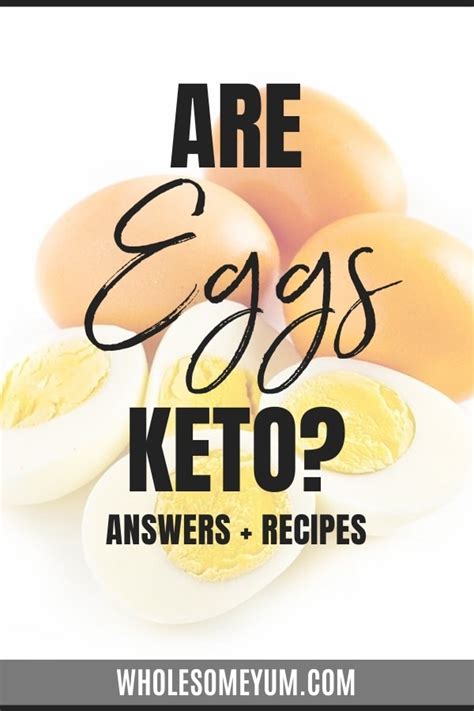 Are Eggs Keto Carbs In Eggs Wholesome Yum