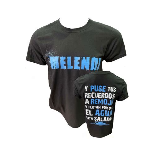 Camiseta Lagrimas Desordenadas – Melendi Tienda Oficial