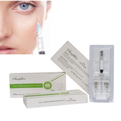 Ml Sodium Hyaluronate Gel Ha Filler Hyaluronic Acid Beauty Injection