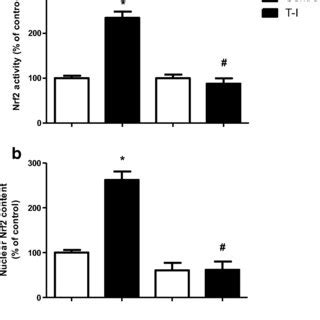 The Effects Of Nrf Silencing With Sirna For H On The Activity A