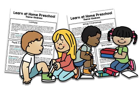 Free Printable Kindness Lesson Plans For Preschool Stay At Home Educator