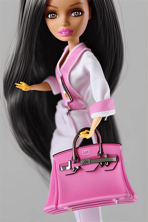 Birkin Vintage Barbie Kawaii Chibi Graphic · Creative Fabrica