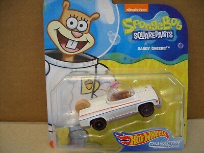 SpongeBob SquarePants Sandy Cheeks Character Cars Hot Wheels NEW 887961860870 EBay