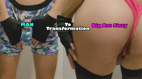 Man To Big Ass Sissy Transformation Shemale Homemade Porn By FapHouse XHamster