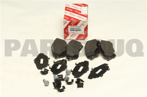 Genuine Toyota Pad Kit Disc Brake Ebay