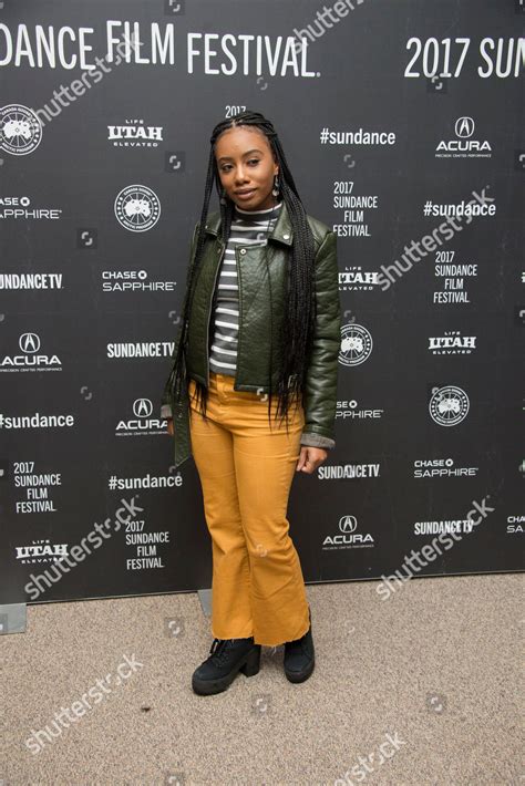 Actress Imani Hakim Poses Premiere Film Editorial Stock Photo Stock