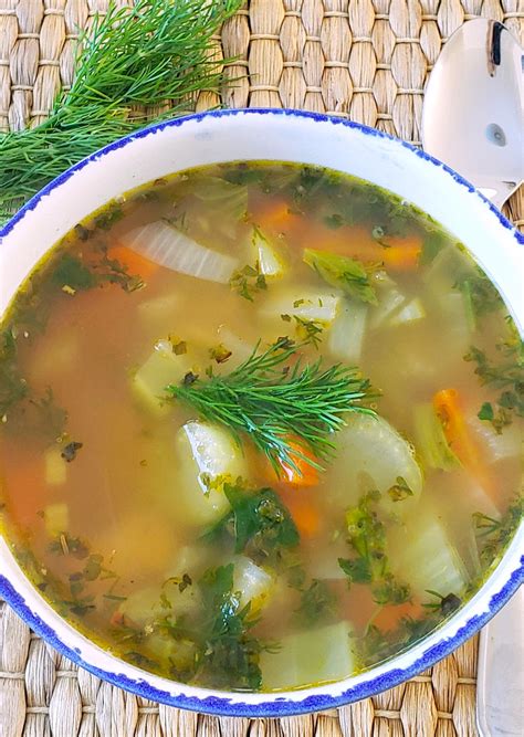 Soupe au citron orzo et épinards Les Saveurs de Marie