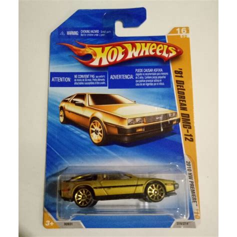 Hot Wheels 81 Delorean DMC 12 Shopee Malaysia