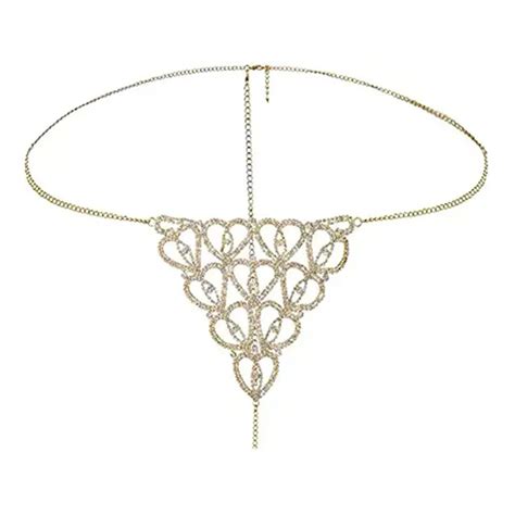 Women S Body Chain Jewelry Bikini Waist Belly And Thong Styles