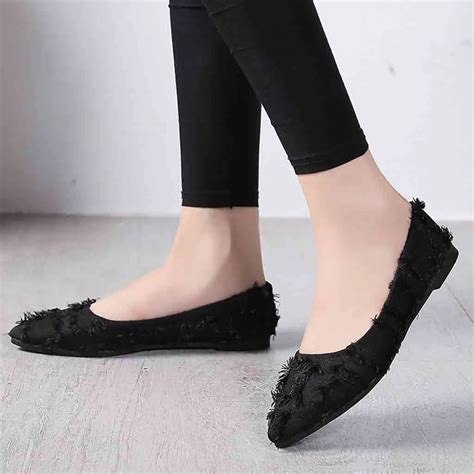 YOUYEDIAN Spring Summer Ladies Shoes Ballet Flats Women Flat Shoes ...