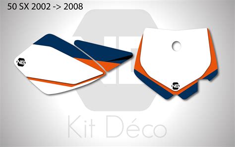 Kit D Co Fond De Plaque Num Ro Ktm Sx Sxf Arobike