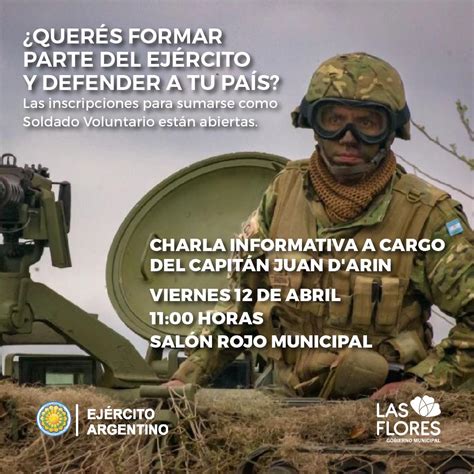 Quer S Formar Parte Del Ej Rcito Hoy Charla Informativa Noticias De