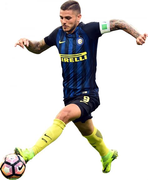 Mauro Icardi Inter Football Render Footyrenders