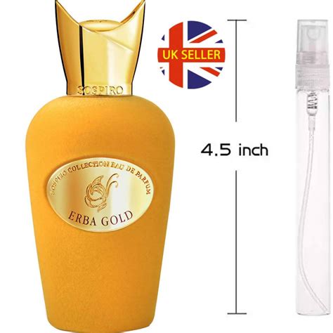 Sospiro Erba Gold 10ml New EDP | Etsy