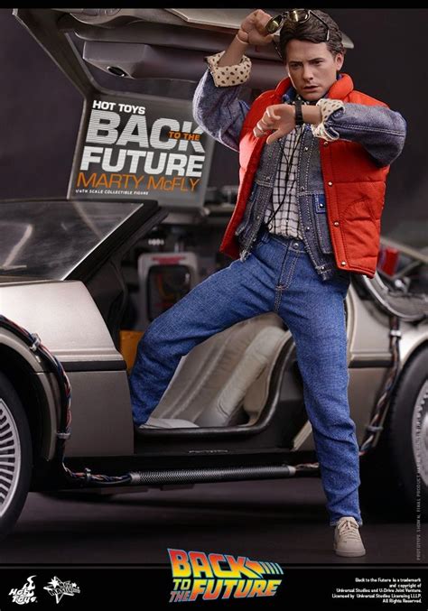 Idle Hands Hot Toys Back To The Future Th Scale Marty McFly Collectible Figure