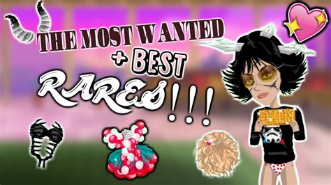 The Most Wantedbest Rares On Msp Youtube