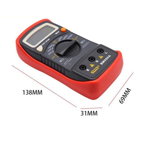 Resistance Tester Bm A M V Digital Insulation Meter