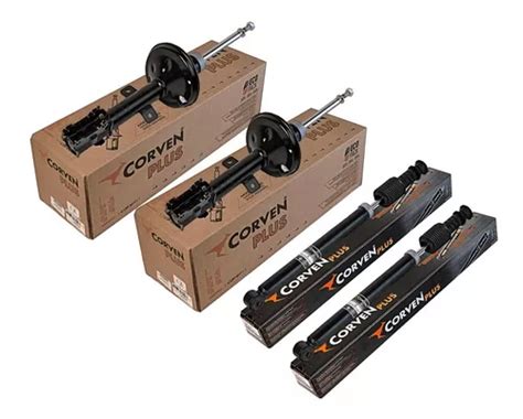 Kit 4 Amortiguadores Corven Plus Renault Duster 4x2