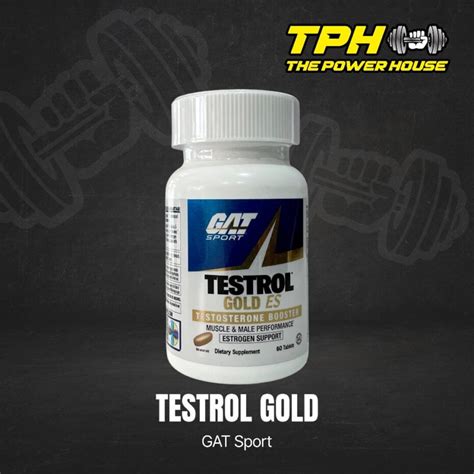 TESTROL GOLD ES Precursor De Testosterona 60 Caps GAT Sport The