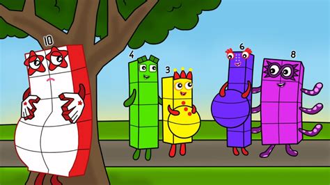 Nb 10 Also Wants Her Husband To Always Be There For Her Numberblocks Fanmade Coloring Story