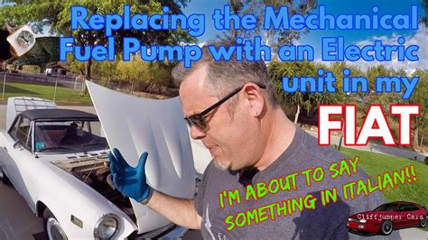 Installing An Electric Fuel Pump In My Vintage Fiat Spider Part