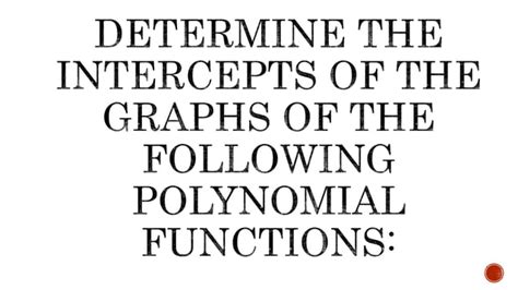 D Polynomial Function Pptx