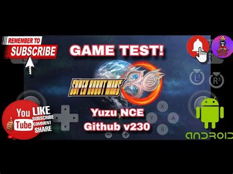 Super Robot Wars 30 Yuzu Nce Github V230 Android YouTube