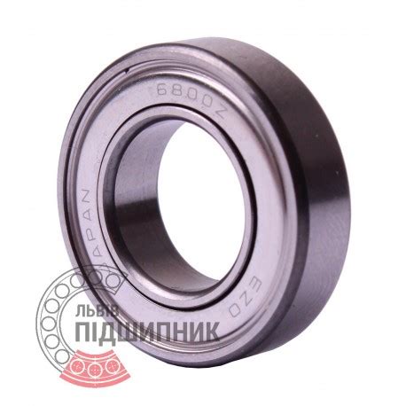 Bearing 61800 2Z 6800 ZZ EZO Deep Groove Ball Bearing Thin Section