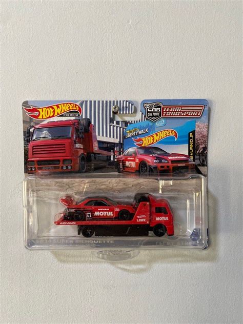 Hot Wheels Premium Team Transport Hobbies Toys Toys Games On Carousell