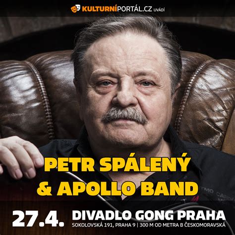 Petr Spálený & Apollo Band 27.4.2023 v Divadle Gong | Divadelní komedie