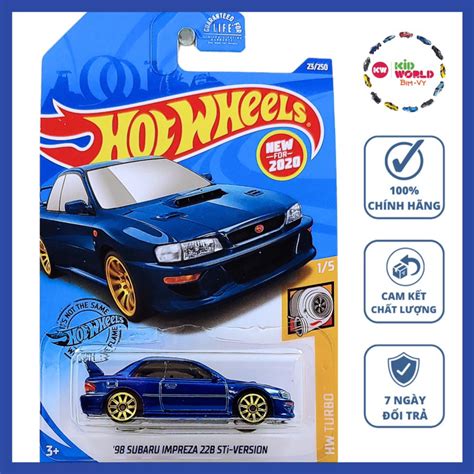 Xe mô hình Hot Wheels basic 98 Subaru Impreza 22B Sti Version GHB42 Shopee Việt Nam